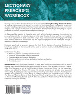 Lectionary Preaching Workbook