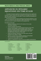 Advances in Dynamic Equations on Time Scales