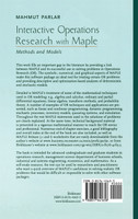 Interactive Operations Research with Maple