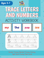 Alphabet, Number and Site Words Tracing along with Bonus Alphabet and Site Word Flash Cards!