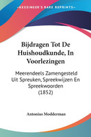 Bijdragen Tot De Huishoudkunde, In Voorlezingen