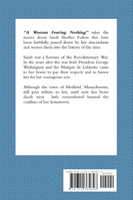 "A WOMAN FEARING NOTHING"