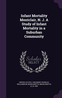 Infant Mortality Montclair, N. J. A Study of Infant Mortality in a Suburban Community