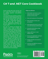 C# 7 and .NET Core Cookbook - Second Edition