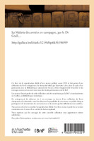 La Malaria des armées en campagne