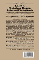 Kurorte- Und Heilquellenkunde