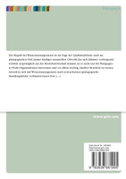 Wissensmanagement in Organisationen - Ein (erwachsenen-)pädagogisches Handlungsfeld?