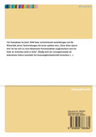 Die Luxusgüterindustrie während der Finanzkrise