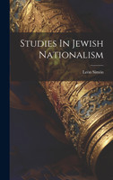 Studies In Jewish Nationalism