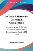 De Tonis S. Harmoniis Graecorum Commentatio
