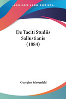 De Taciti Studiis Sallustianis (1884)