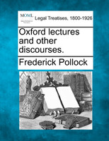 Oxford lectures and other discourses.
