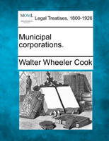 Municipal corporations.