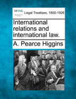 International relations and international law.