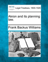 Akron and its planning law.