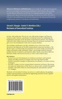 Mechanics of Generalized Continua