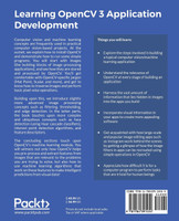 Learning OpenCV 3 Application Development