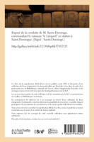 Exposé de la conduite de M. Santo-Domingo