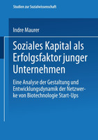 Soziales Kapital ALS Erfolgsfaktor Junger Unternehmen