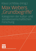 Max Webers 'Grundbegriffe'