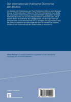 Die Internationale Politische Ökonomie des Risikos