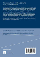 Finanzaufsicht in Deutschland und Großbritannien