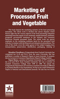Marketing of Processed Fruit and Vegetable
