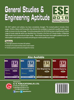 ESE 2018 Paper I General Studies & Engineering Aptitude Guide