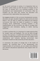 The Power of Change Students Driving Curriculum Development and Implementation
