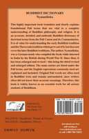 Buddhist Dictionary