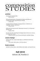 Composition Studies 38.2 (Fall 2010)