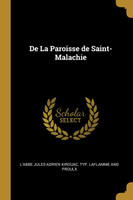 De La Paroisse de Saint-Malachie