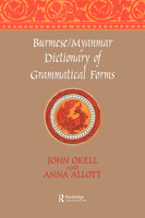 Burmese (Myanmar) Dictionary of Grammatical Forms
