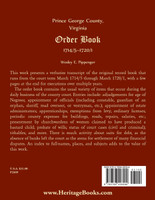 Prince George County, Virginia Order Book, 1714/5-1720/1