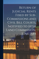 Return of Judicial Rents Fixed by Sub-Commissions and Civil Bill Courts, Notified to Irish Land Commission, June 1884