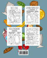 Drinking Penguin Coloring Book