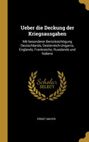 Ueber die Deckung der Kriegsausgaben