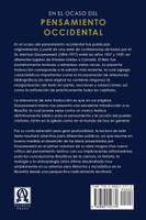 En el ocaso del pensamiento occidental