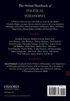 The Oxford Handbook of Political Philosophy