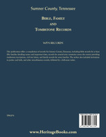 Sumner County, Tennessee Bible, Family and Tombstone Records