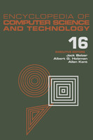 Encyclopedia of Computer Science and Technology, Volume 16