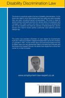 DISABILITY DISCRIMINATION LAW - FOURTH EDITION