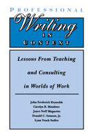 Professional Writing in Context
