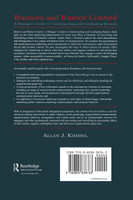 Rumors and Rumor Control