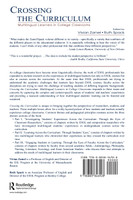 Crossing the Curriculum