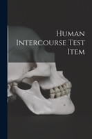 Human Intercourse Test Item