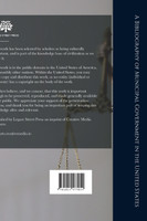 A Bibliography of Municipal Government in the United States [microform]