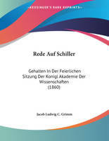 Rede Auf Schiller