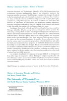 American Socialists and Evolutionary Thought, 1870-1920