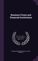 Business Forms and Financial Institutions